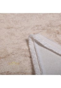 Resim Nova Krem 2'li Kaymaz Tabanlı Banyo Paspası Seti Klozet Takımı Krem 