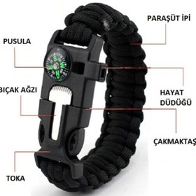 Resim OBURO Çok Amaçlı Hayatta Kalma Bilekliği 