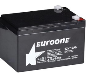 Resim EUROONE EO-1212 12 VOLT - 12 AMPER AKÜ (151 X 98 X 95 MM) 