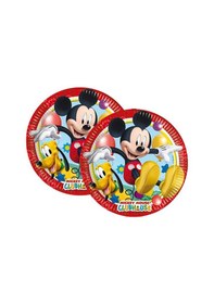 Resim Mickey Kırmızı 8 Adet Tabak 23 Cm +3 