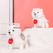 Resim Silver1 Iyi Şanslar Bebek Sevimli Karikatür Peluş Bebek Çanta Kolye Kız Öğrenci Bebek Asılı Anahtar (Yurt Dışından) 