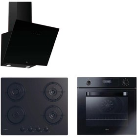 Resim Hoover & Cand-y Solava Ankastre Set (HDG6C1GBTK + CVW6BB + HOT3051BI/E) 