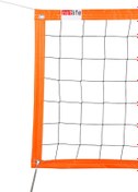 Resim NET Voleybol Filesi Turuncu Ekonomik Renkli Okul Tipi 70cm X 8 Metre 