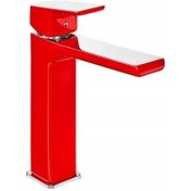Resim Eca Tiera Orta Boy Lavabo Bataryası- Krom Kırmızı 103388003 