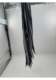 Resim Paşateks Asetat Uçlu Kordon-125 Cm Simli-gümüş 