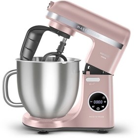 Resim Karaca Mastermaid Chef Ultra D2000W Dijital Ekranlı Hamur Yoğurma Makinesi Rosegold 7L 