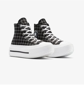 Resim Converse Chuck Taylor All Star Lift Double Stack Platform Kadın Günlük Spor Ayakkabı C-cona14157b10001 Siyah 