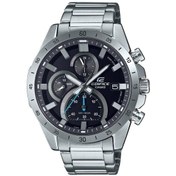 Resim Casio Efr-571d-1avudf Quartz Çelik Gri Siyah Kadran 10 Atm 47 Mm Erkek Kol Saati Gri 