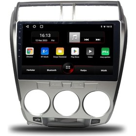 Resim Navico Honda City Android Carplay Multimedya 2009-2012 Manuel Klima 4 GB Ram + 32 GB Hafıza + 4 Çekirdek 
