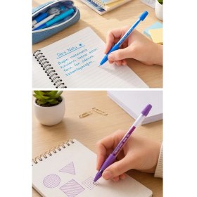 Resim Artlantis Neon Jel Kalem 1.0mm 1 Adet Pensan Neon Gel Tükenmez Kalem Neon Pilot Kalem Canlı Neon Renk Akıcı Yazım Okul Ofis 