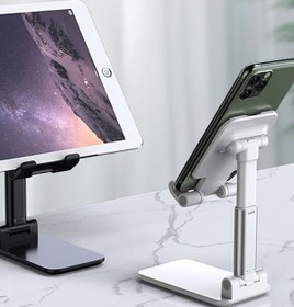 Resim TechnoStation Yeni Nesil Profesyonel Tablet & Telefon Tutucu Stand Pratik Kaymaz Stand 