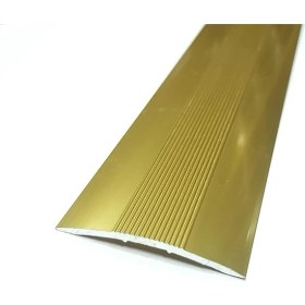 Resim CetKing Eşik Profili Parke Zemin Geçiş Profili Kapı Eşikliği Sarı 4 cm Genişlik 100 cm Uzunluk 