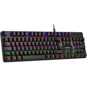 Resim Everest KB-MK1 Lumos Siyah USB Rainbow Aydınlatmalı Red Switch Full Anti-Ghosting Mekanik Gaming Oyuncu Klavye 