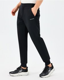 Resim Skechers M Micro Coll. Side Zipper Jogger Fit Pant Erkek Siyah Eşofman Altı S211809-3817 Siyah 