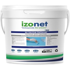Resim İzonet 104 Fayans Altı Su Yalıtımı 18 Kg 