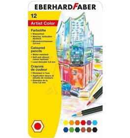 Resim Eberhard Faber Artist Color Kuru Boya Kalem Seti 12Li 516112 