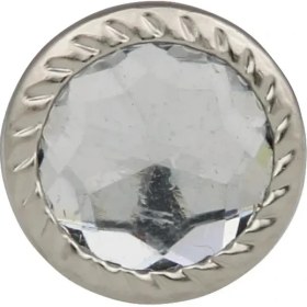 Resim Starseven Dekoratif Parlak Taşlı Kabara Raptiye 17 mm - 50 