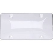 Resim Gajeena Transparent Araba Plaka Koruması - Dayanıklı Abs+pc Malzeme, Uv Koruyucu, Evrensel Uyumlu, Kolay Kurulum Vidalı Yok 