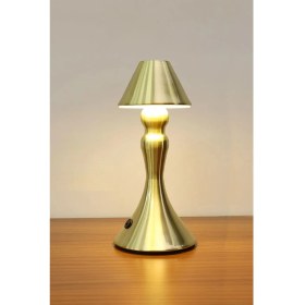 Resim Gampus Şık Tasarımlı Masa Lambası Kitap Okuma Başucu Ambiyans Işığı LED 