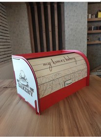 Resim Ahşap Ekmeklik , Ahşap Ekmek Dolabı Ahşap 