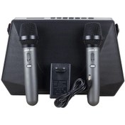 Resim Shıle Sl-3a İki El Mikrofonlu Kumandalı Usb/sd/bt Portatif Hoparlör 4172 
