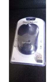 Resim GoMobile Kablosuz USB mouse. Lacivert renk 