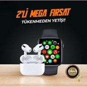 Resim UCUZTEKNO Akıllı Saat ve Pro Kulaklık Seti + 2 Yıl Garanti 