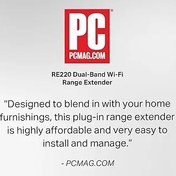 Resim TP-Link Ethernet Bağlantı Noktalı WiFi Genişletici, Çift Bant 5GHz/2.4GHz, Tek Banttan%44'e Kadar Daha Fazla Bant Genişliği, 1200 Sq.ft ve 30 Cihaza Kadar Kaplar, Sinyal Güçlendirici Amplifikatör 