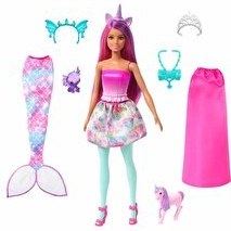 Resim Barbie Dreamtopia Bebek ve Aksesuarlar HLC28 