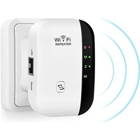 Resim Moveevo 300mbps Kablosuz Wi-fi Genişletici, Hızlı Ve Kolay Kurulum, Beyaz Renk, Ev Ve Ofis Kullanımı İçin 
