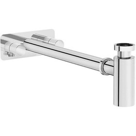 Resim A45159-VitrA Origin Lavabo Sifon Seti - Simetrik Rozetli - Krom 