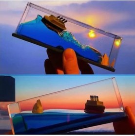 Resim Batmayan Gemi Akvaryum 