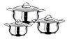 Resim OMS 6 Parça Çelik Güveç Tencere Seti 152.1032.06.SADE 