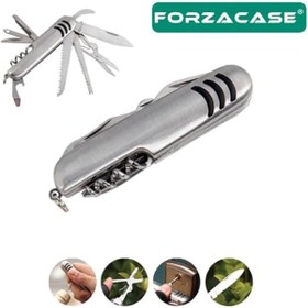 Resim Lidyahan Store Çok Amaçlı Çakı 11 Fonksiyonlu İsviçre Çakısı Katlanır Metal Çakı - FC123 