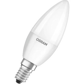 Resim Osram Led Value 4,9W Sarı Işık E-14 470lm Ampul 10 lu Paket 