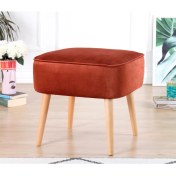 Resim Lorence Home Bolien Puf - Kiremit 