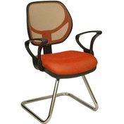 Resim Türksit 804 File Z Ayak Bekleme Koltuğu Turuncu 