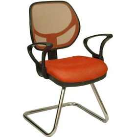 Resim Türksit 804 File Z Ayak Bekleme Koltuğu Turuncu 