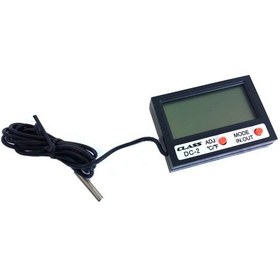Resim Class Dc-2 Mini Dijital İç-dış Termometre Saat 
