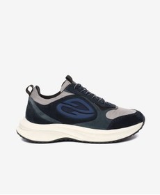 Resim Greyder Erkek Lacivert Hakiki Deri Spor Ayakkabı 5K1SA18511S 