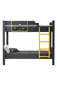 Resim Setay Ranza, Asya Ayrılabilir Ranza, 2li Antrasit - Sarı - 90x190 Cm 