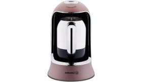 Resim AyrStore Kahvekolik Rosagold/krom Otomatik Kahve Makinesi 