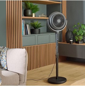 Resim SUA Good Home 3D Salınımlı Siyah Ayaklı Vantilatör 