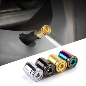 Resim 1 Takım Araba Styling Çinko Alaşım Anti-hırsızlık Spor Araba Lastiği Vana Kapakları Tekerlek Lastikleri Lastik Kök Hava Kapağı Hava Geçirmez Kapaklar 