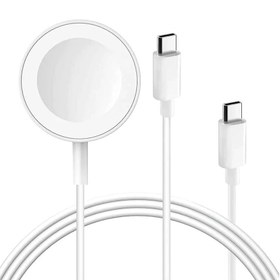Resim Go Des GD-UC603 2in1 Magnetik Wireless Type-C PD Hızlı Şarj Kablosu 65W 1.2M - Beyaz 