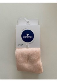 Resim Caramell Kız Çocuk Külotlu Çorap Somon 001 