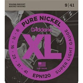 Resim D'Addario EPN120 Elektro Gitar Teli Set 