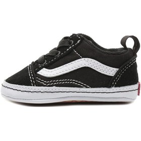 Resim 0a3u8k6bt1-r Vans In Old Skool Crib Bebek Spor Ayakkabı Siyah 0a3u8k6bt1-r Siyah Beyaz 