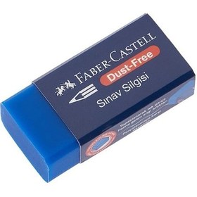Resim Faber-Castell No:24 Orta Boy Mavi Sınav Silgisi 24 Adet 