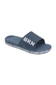 Resim Rubi Unisex Siyah Kaymaz Taban Terlik Deniz Plaj Havuz Banyo Yumuşak Silikon Terlik 